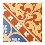 Encaustic tile. England, mid-19th century by Anonymous