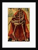 Death wearing a cardinal's hat and matellata. Italy, 16th century by Antonio Cicognara