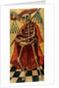 Death wearing a cardinal's hat and matellata. Italy, 16th century by Antonio Cicognara