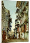 A Street in the Native Town by William Carpenter