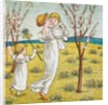 Mother and children by Kate Greenaway