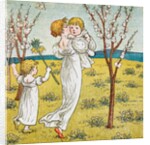 Mother and children by Kate Greenaway