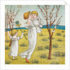 Mother and children by Kate Greenaway