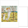 Mother and children by Kate Greenaway