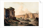 The Western entrance of Shere Shians Fort by Thomas Daniell