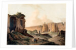 The Western entrance of Shere Shians Fort by Thomas Daniell