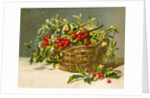 Christmas Card. England, 19th century by Anonymous