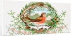 Christmas Card. England, 19th century by Anonymous