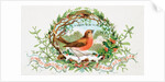 Christmas Card. England, 19th century by Anonymous