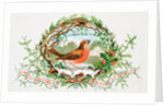 Christmas Card. England, 19th century by Anonymous