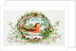 Christmas Card. England, 19th century by Anonymous