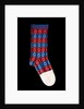 Child's tartan sock by W. H. Morley