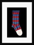 Child's tartan sock by W. H. Morley