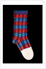 Child's tartan sock by W. H. Morley