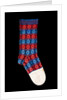 Child's tartan sock by W. H. Morley
