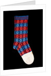 Child's tartan sock by W. H. Morley