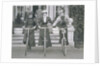 Three Women on Bikes by Unknown