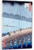 Sudden Shower at Ohashi Bridge by Utagawa Hiroshige I