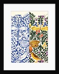 Butterflies and birds design by Charles Francis Annesley Voysey