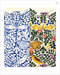 Butterflies and birds design by Charles Francis Annesley Voysey