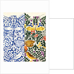 Butterflies and birds design by Charles Francis Annesley Voysey