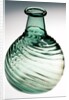 Green Glass Flask. England, 1580-1620 by Unknown