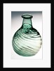 Green Glass Flask. England, 1580-1620 by Unknown