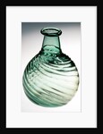 Green Glass Flask. England, 1580-1620 by Unknown