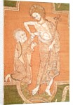The Syon Cope, detail showing  St Thomas Placing His  Fingers in Christ's Wounds. England, early 14th century by Anonymous