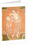 The Syon Cope, detail showing  St Thomas Placing His  Fingers in Christ's Wounds. England, early 14th century by Anonymous