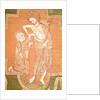 The Syon Cope, detail showing  St Thomas Placing His  Fingers in Christ's Wounds. England, early 14th century by Anonymous