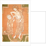 The Syon Cope, detail showing  St Thomas Placing His  Fingers in Christ's Wounds. England, early 14th century by Anonymous