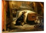 The Old Shepherd's Chief Mourner by Edwin Henry LandseerRA) (Sir
