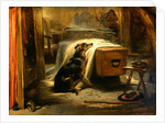 The Old Shepherd's Chief Mourner by Edwin Henry LandseerRA) (Sir