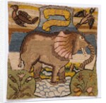 Elephant, from the Oxburgh Hanging by Mary Queen of Scots