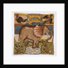 Elephant, from the Oxburgh Hanging by Mary Queen of Scots
