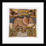 Elephant, from the Oxburgh Hanging by Mary Queen of Scots