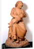 Peasant woman nursing her baby by Jules Dalou