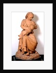 Peasant woman nursing her baby by Jules Dalou