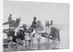 Girls Paddling at Yarmouth Beach by Paul Martin