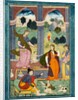 Group of ladies and men in European costume by Unknown