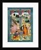 Group of ladies and men in European costume by Unknown
