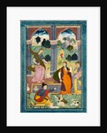 Group of ladies and men in European costume by Unknown