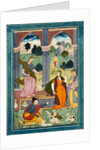 Group of ladies and men in European costume by Unknown