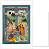 Group of ladies and men in European costume by Unknown