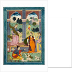 Group of ladies and men in European costume by Unknown