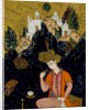 Persian prince seated on throne. India, 1600 by Unknown