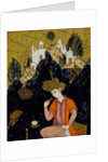 Persian prince seated on throne. India, 1600 by Unknown