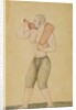 Wrestler with Indian clubs by Hunhar