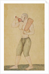 Wrestler with Indian clubs by Hunhar